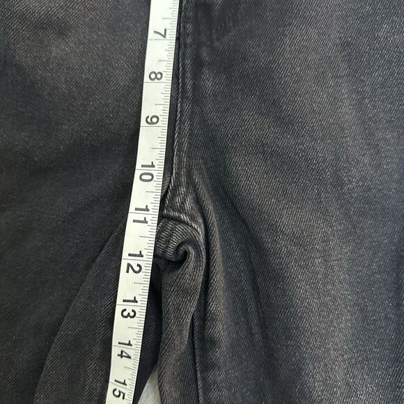 Forever‎ 21 HelloKitty Girls Jeans Rhinestone Logo Black 14Y Wide Leg Y2K Kawaii - Picture 7 of 11